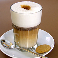 Kaffeeglas Latte